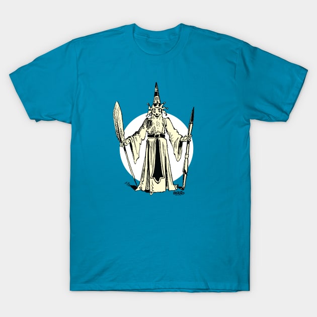 Wizard-1 of 3 T-Shirt by BonzoTee